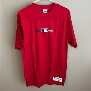 St. Louis Cardinals MLB baseball Majestic NWT vtg tshirt, red cotton Mens Medium